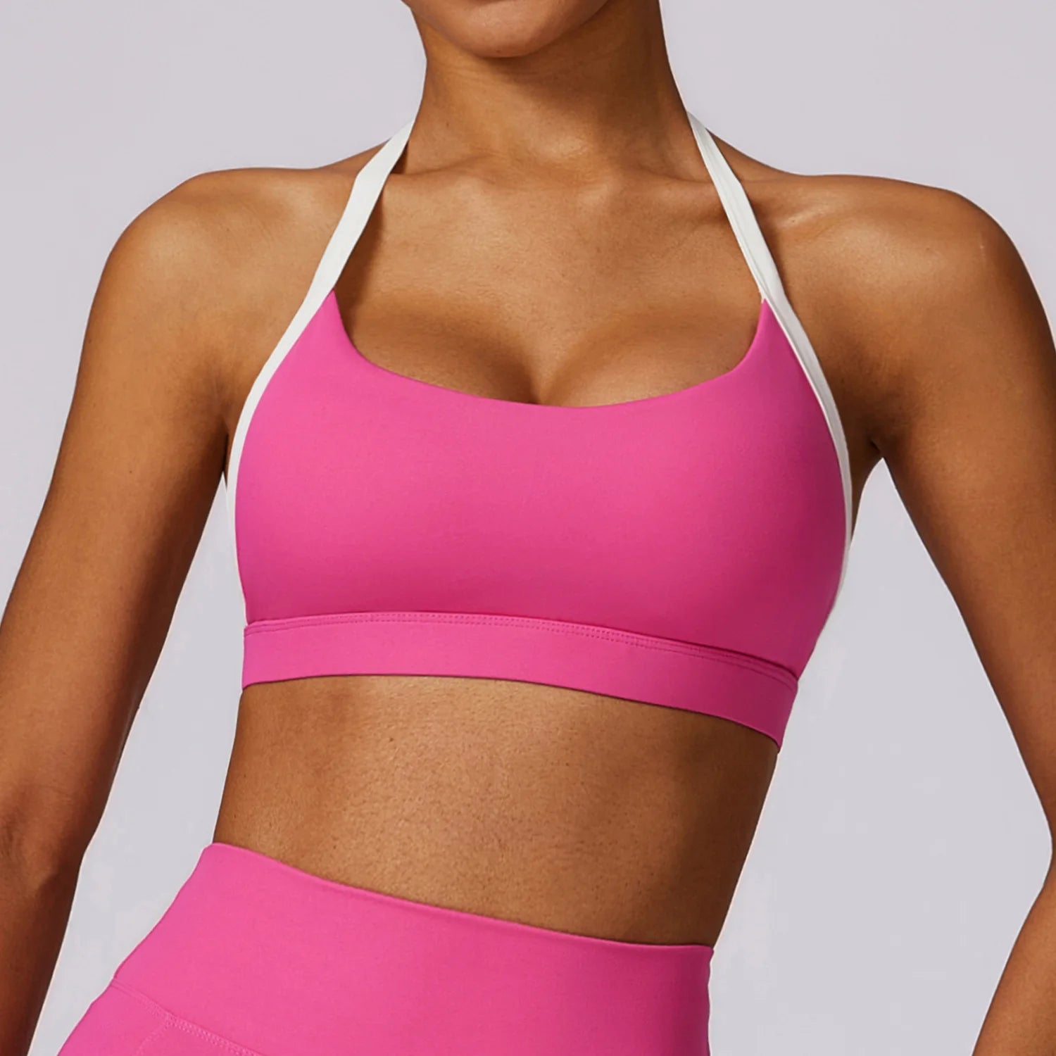 Ctenkevet Women Sport Bra Breathable Yoga Clothes Female Running Sportswear Women Push Up Brassiere Suspend Sports Top Woman Gym