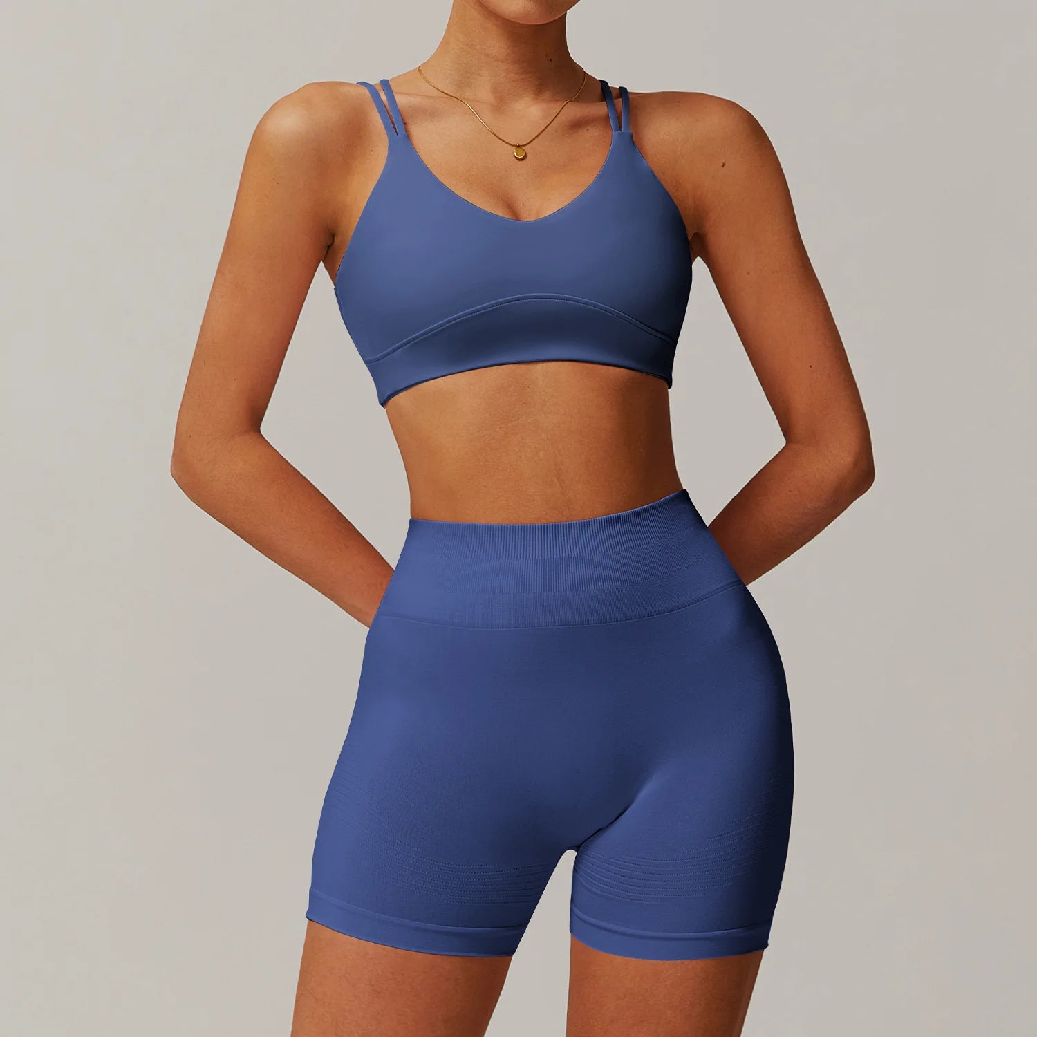 2-piece Casual Sportswear Women Yoga Suit Fitness Clothes Gym Set Women Workout Leggings Female Sports Bra Set