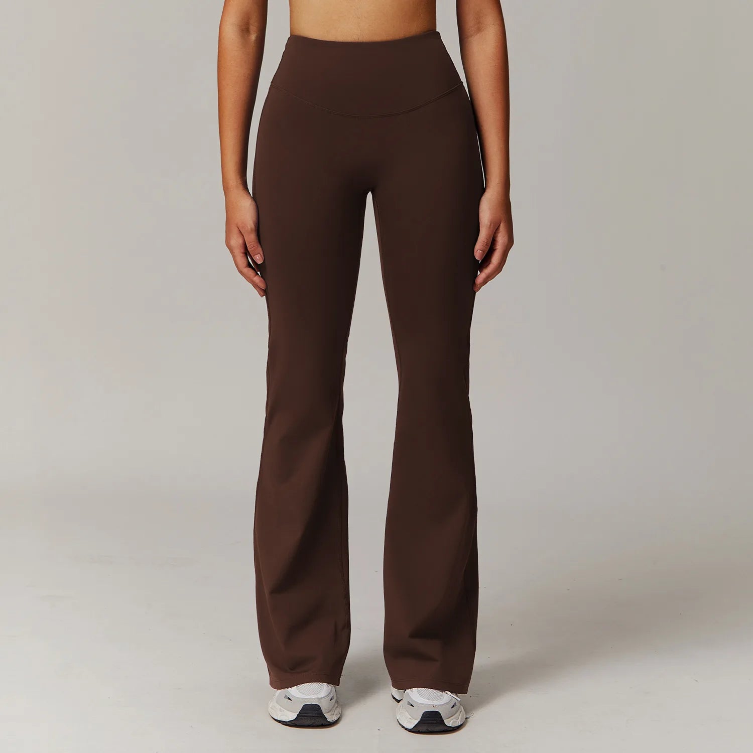High Waist Wide Leg Pants Leggings Women Tights Fitness Bell-bottoms Yoga Elastic Leggings Push Up Gym Workout Flared Pants