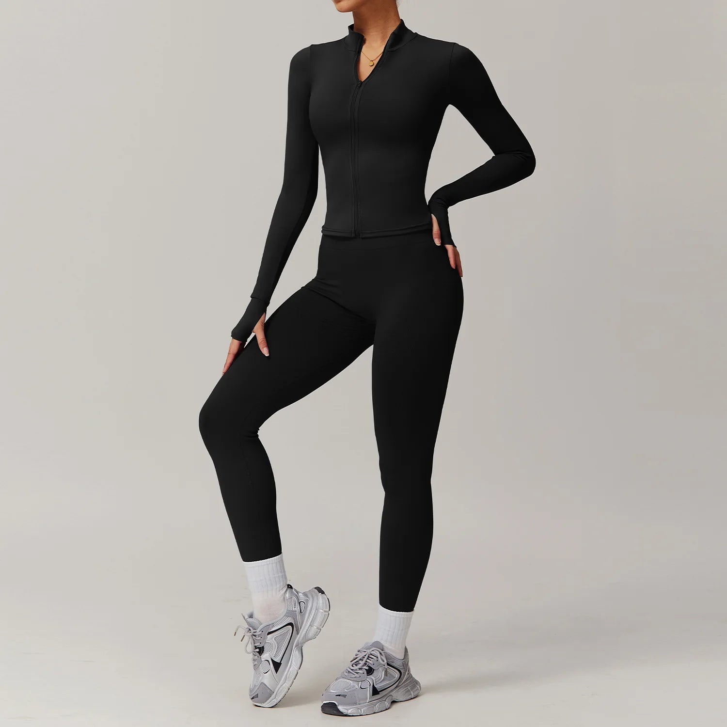 2PCS Yoga Suit Women Gym Fitness Set Sports Set Female Tracksuit Push Up Running Workout Yoga Clothing Women Gym Sportwear