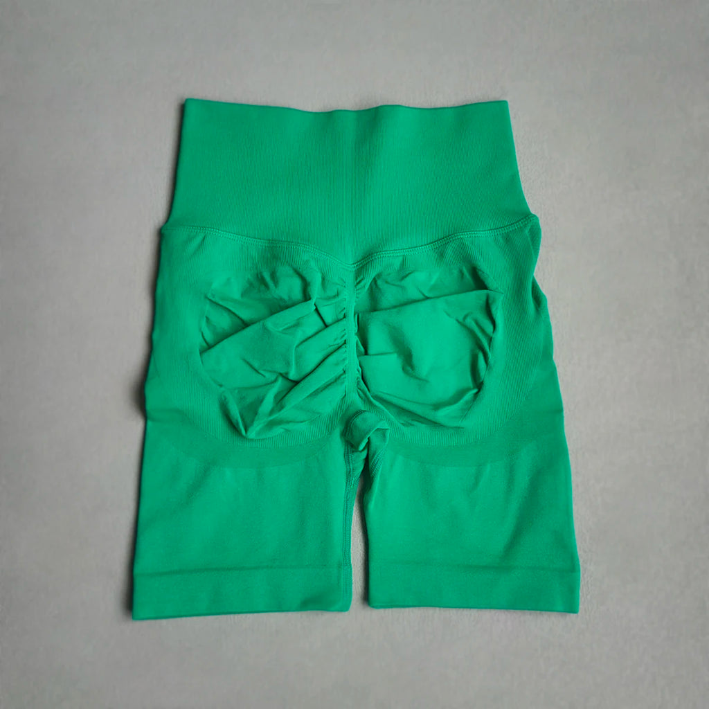 Women Shorts Yoga Fitness Shorts Running Cycling Shorts Breathable Sports Leggings Seamless High Waist Summer Workout Gym Shorts