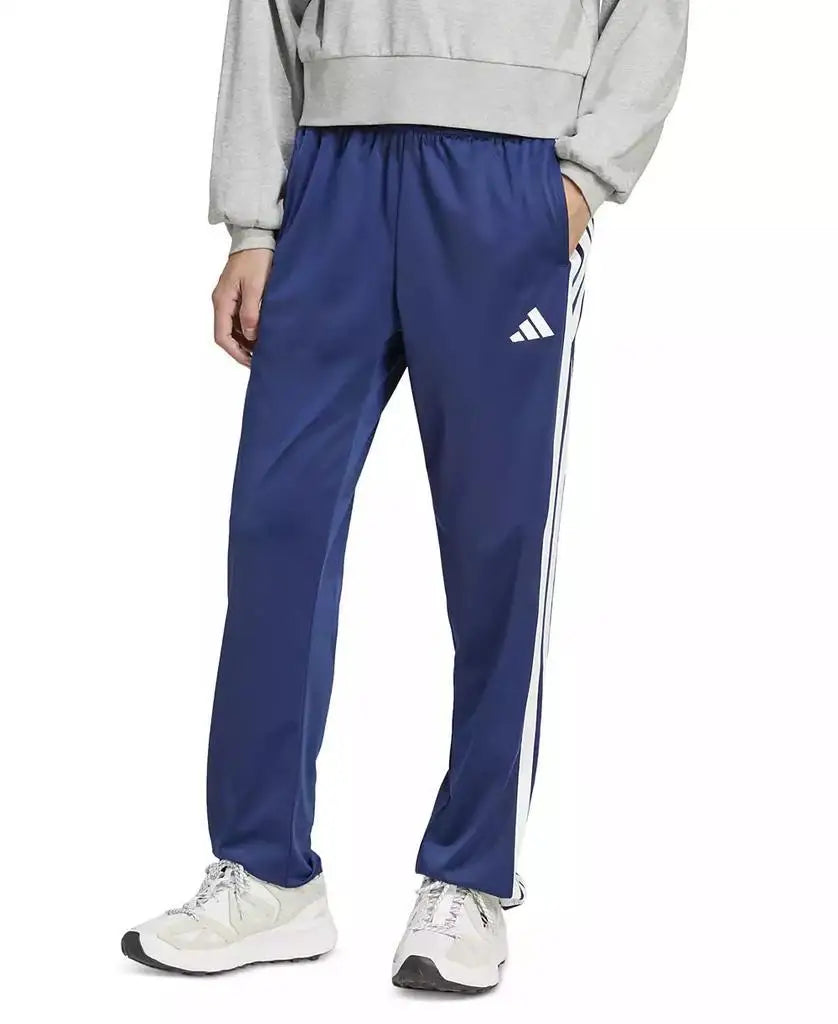 Adidas Men's 3-Stripes Tricot Sweatpants Regular-Fit Sportswear Active Wear Breathable Trousers for Comfortable Movement
