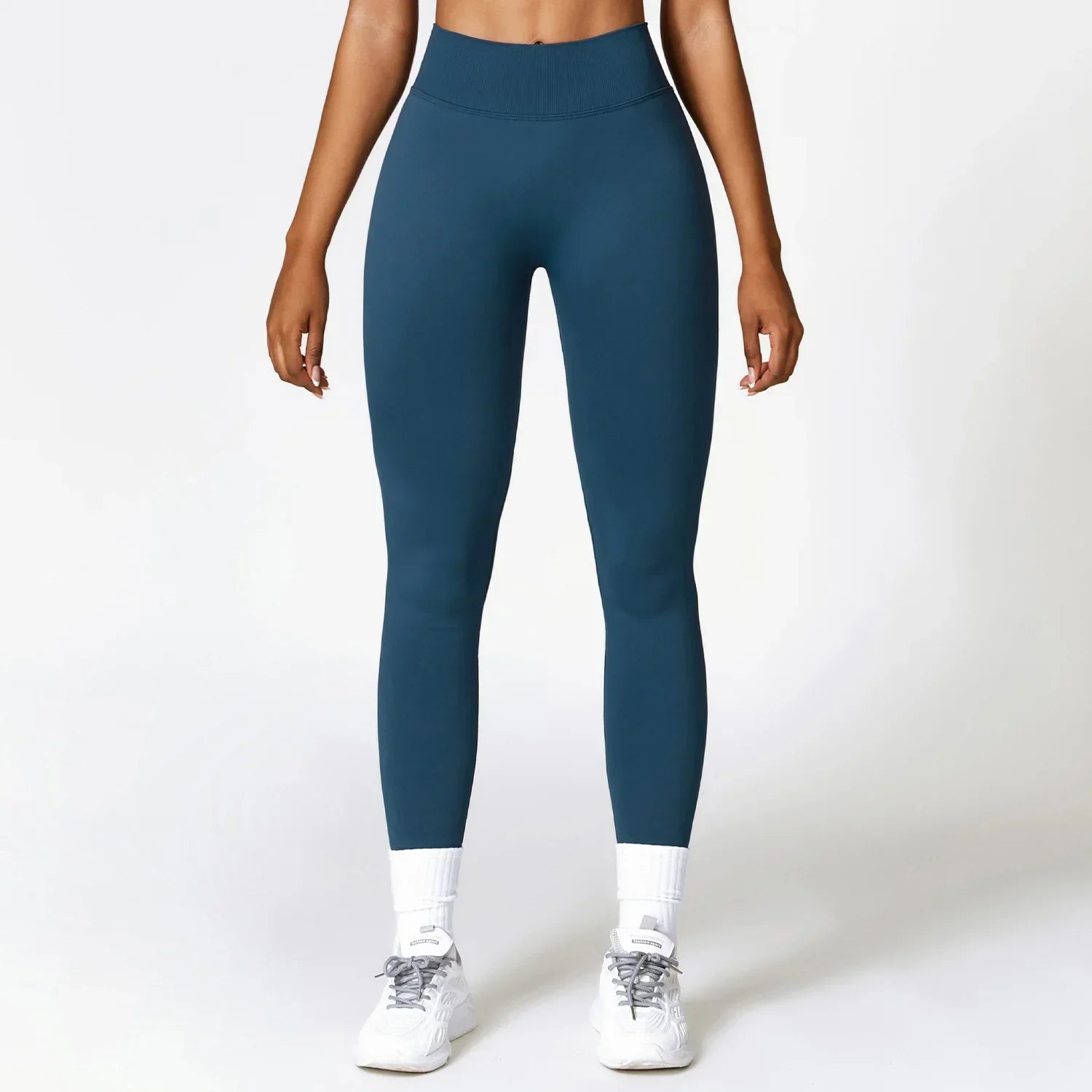 Sexy Seamless Scrunch Legging Pants Raises Butt Sporty Women Gym Fitness Leggings High Waist Leisure Sport Tights Push Up Black