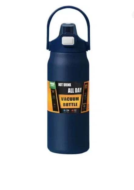 26oz/33oz/40oz/50oz outdoor insulated 304 stainless steel insulated cup vacuum bottle dual drinking method sports water bottle