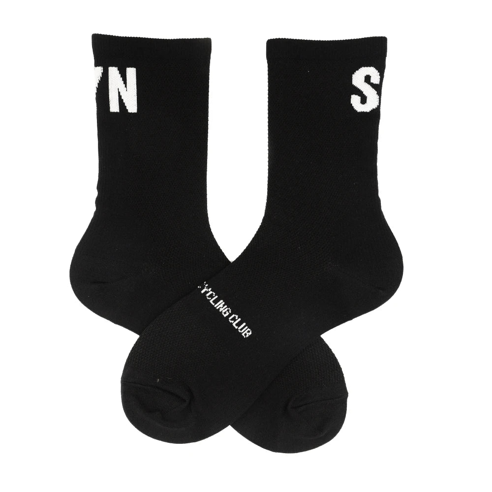 SYN Pro Cycling Socks Men Women High Quality Breathable Bicycle Socks MTB Road Bike Sport Football Basketball Knitting Socks