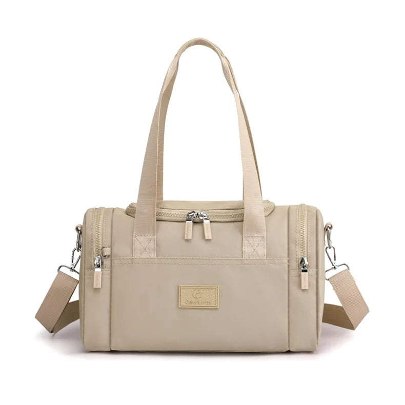 Large Capacity Women's Shoulder bag Female Top-handle Travel Handbag Girls Tote Crossbody bag Nylon Messenger Bag Purse