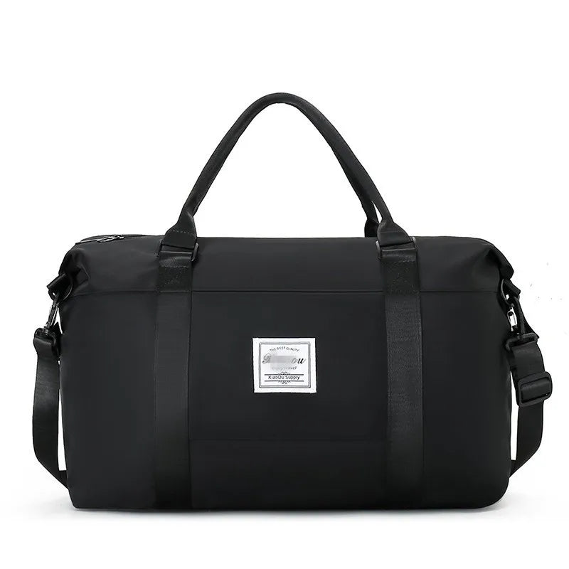 Small size dry wet separation fitness bag, waterproof handheld travel bag