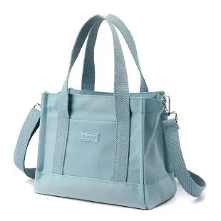 New Faion Large Capaci Canvas oulder Bag College Sle Crossbody Casual Ladies Handbag Soft Foldable Ox Fabric