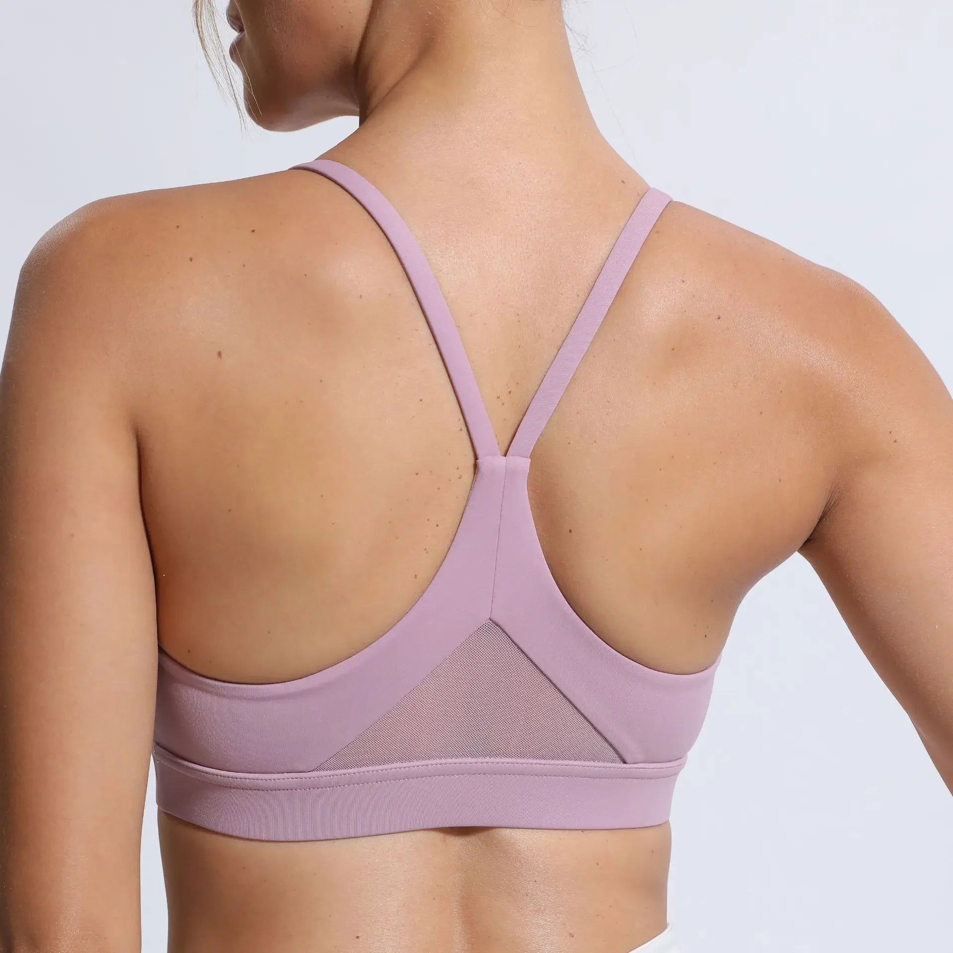 Integrated Sports Bra Top Anti-Shock Running Yoga Tank Top Triangle Bras for Women Fitness Vest Seamless Comfortable Sports Wear