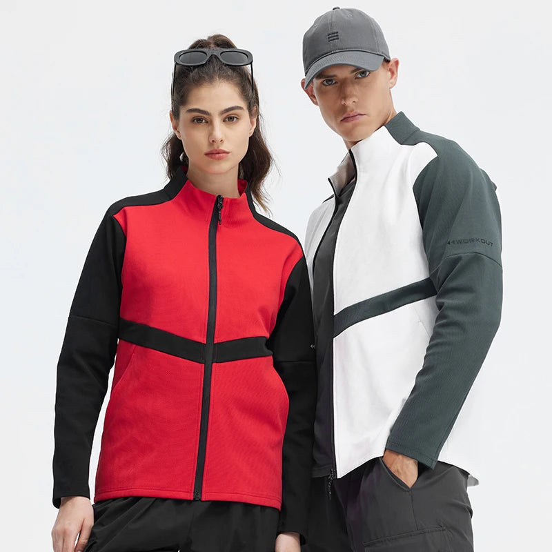 Running Jacket Men Autumn Fitness Clothing Men Gym Jogging Breathable Male Sportswear Quick Dry Sports Coats Men Jackets