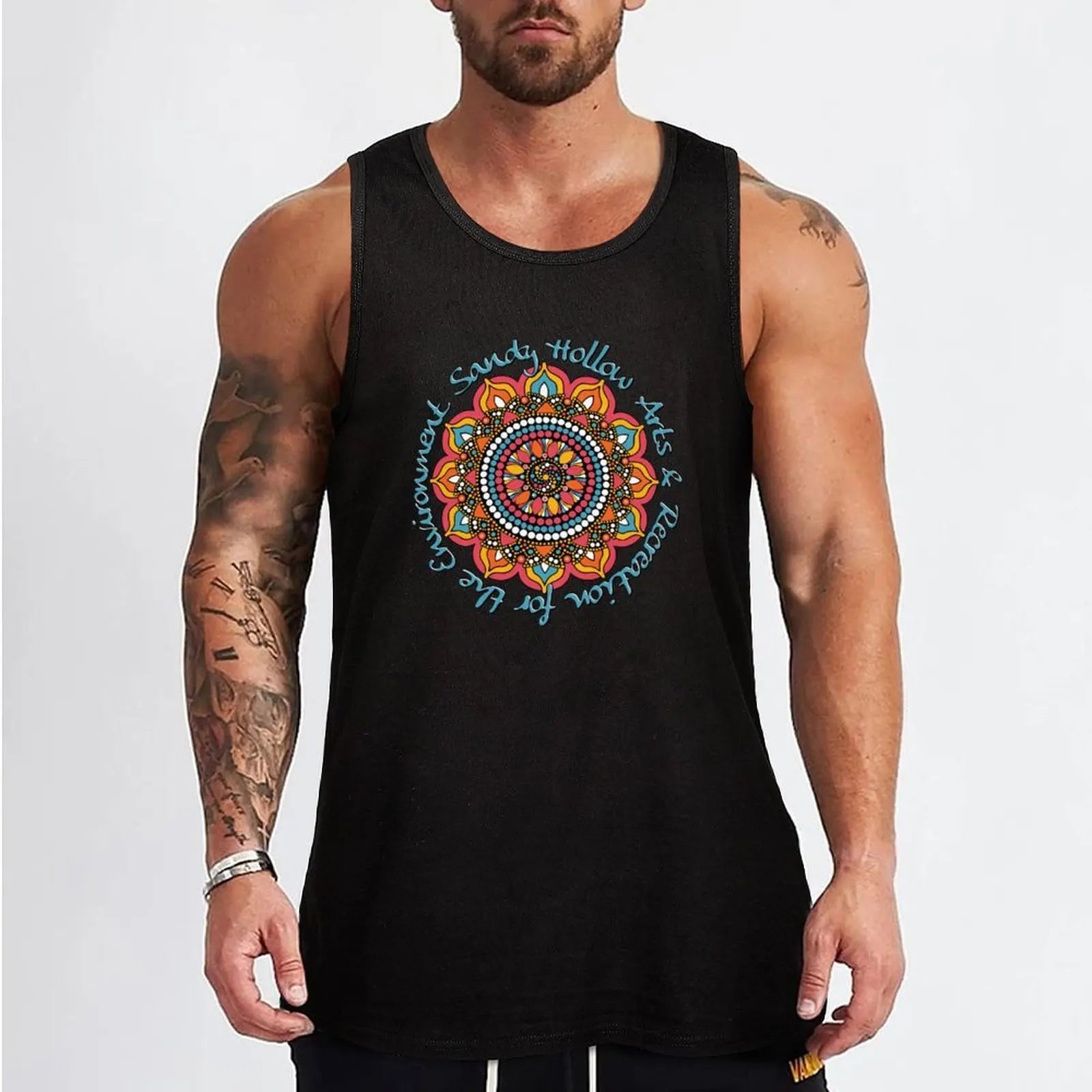 SHARE Spring 2025 Tank Top basketball Men's gym clothing gym clothing men t shirt