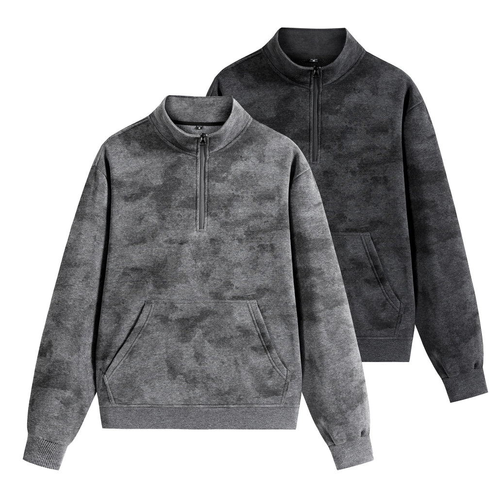 Men Sweatshirts Autumn Thicker Pullover Half Zipper Pullover for Male Hoody Outdoor Sweatshir Spring Warm Jacket Sport Coats