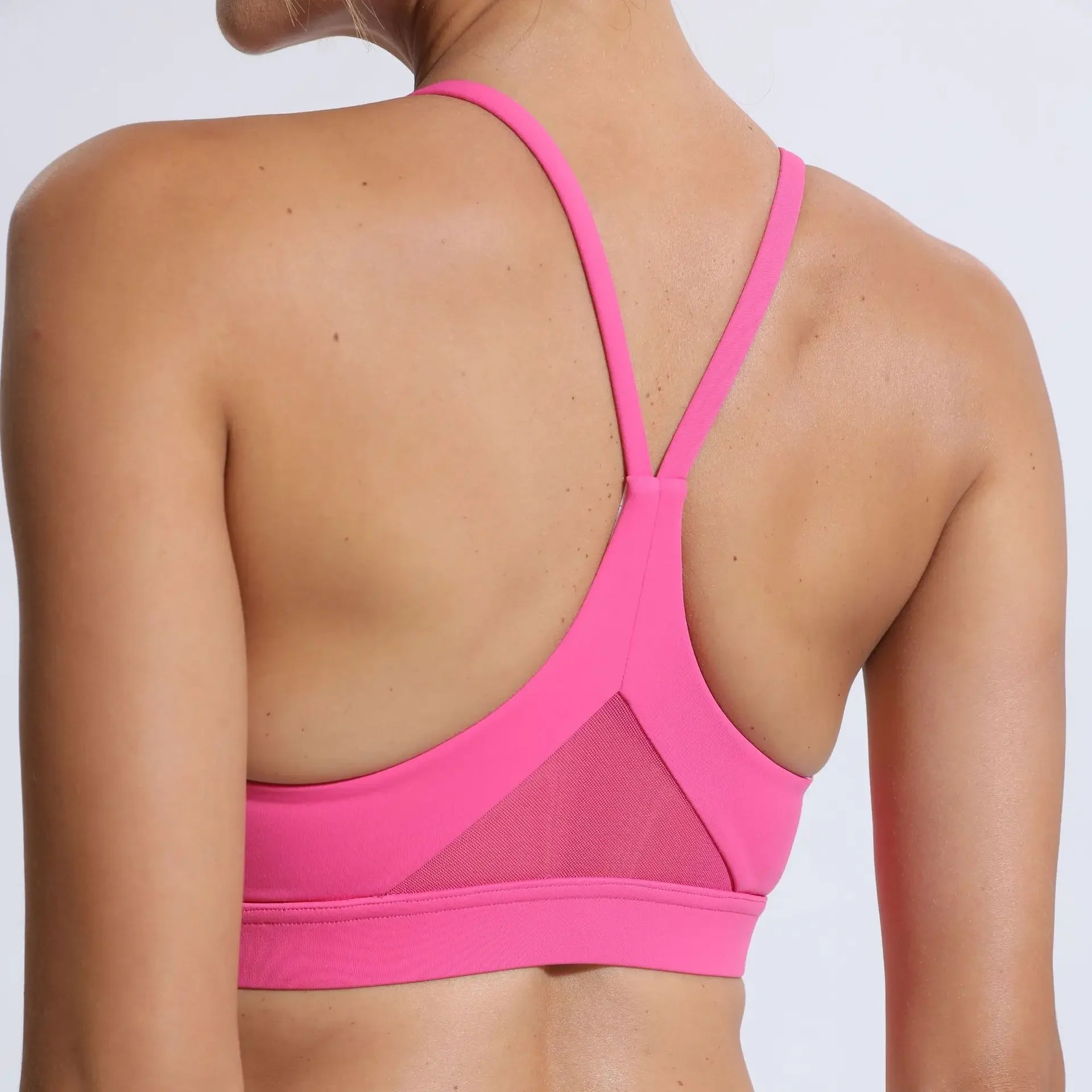 Integrated Sports Bra Top Anti-Shock Running Yoga Tank Top Triangle Bras for Women Fitness Vest Seamless Comfortable Sports Wear