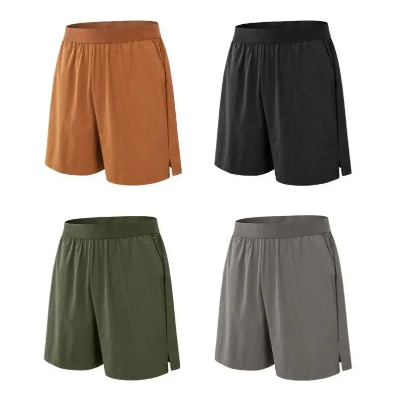 Men's Quick-Drying Sports Shorts Gyms Workout Male Breathable Short Pants Running Fitness Jogger Sportswear Soft Sweatpants
