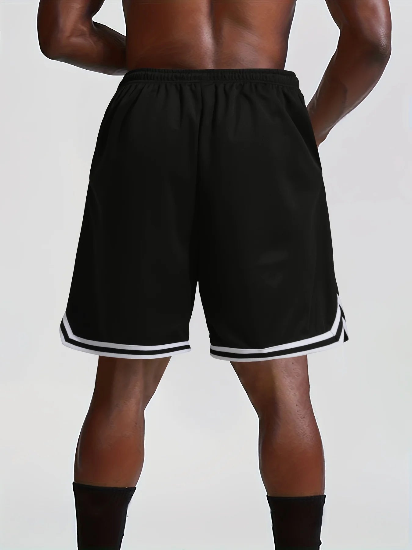 2025 new men's shorts beach swimsuit letter pattern sports pants quick drying fashion casual daily wear texture soft