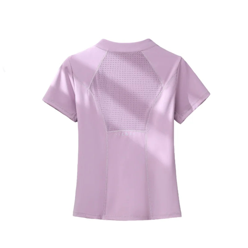 DRUR Summer Running Jacket Women Lightweight Full Zip Breathable Gym Workout Top Fitness Sportswear Slim Fit Yoga Shirt 2025 New