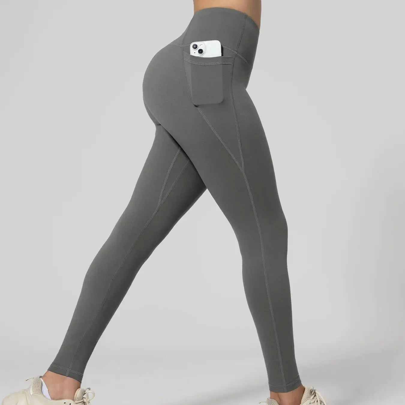 Women's Pocket Yoga Leggings High Waist And Hip Lifting Sports And Fitness Quick Dry Jogging Casual Female Workout Pants