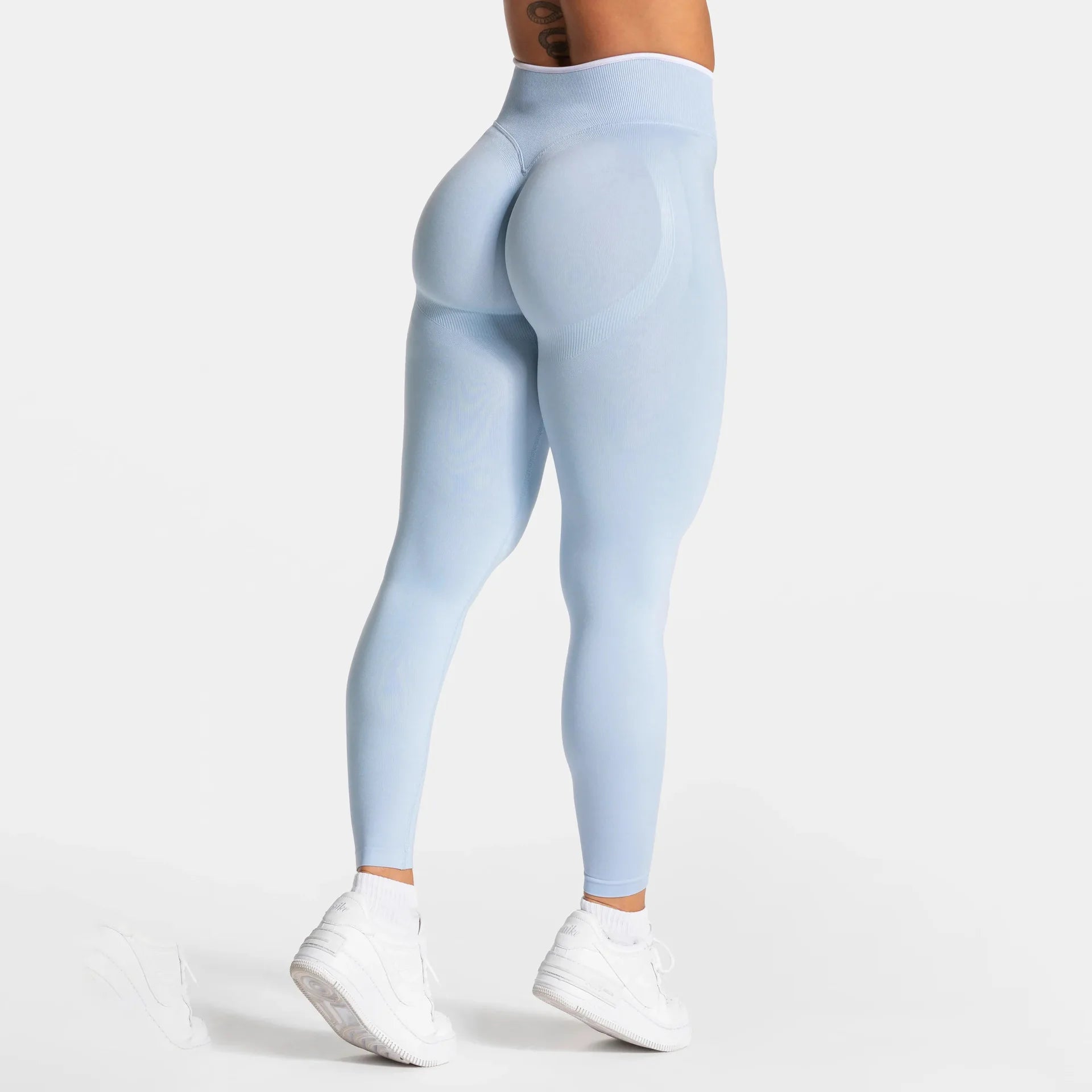 NCLAGEN Leggings Sport Women Fitness High Waist Seamless Yoga Pants Scrunch Booty Peach Hip Lifting Gym Clothes Workout Tights