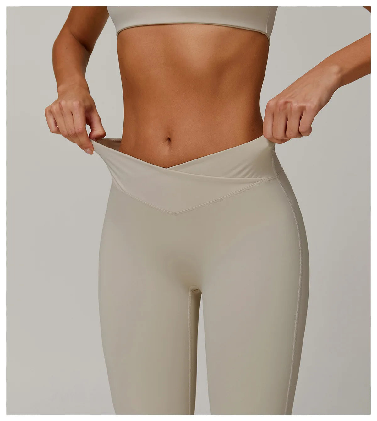 2024 Flared Yoga Pants Women Naked Feel Crossover High Waist Booty Lifting Flared Leggings for Gym Running Daily Wear Trousers
