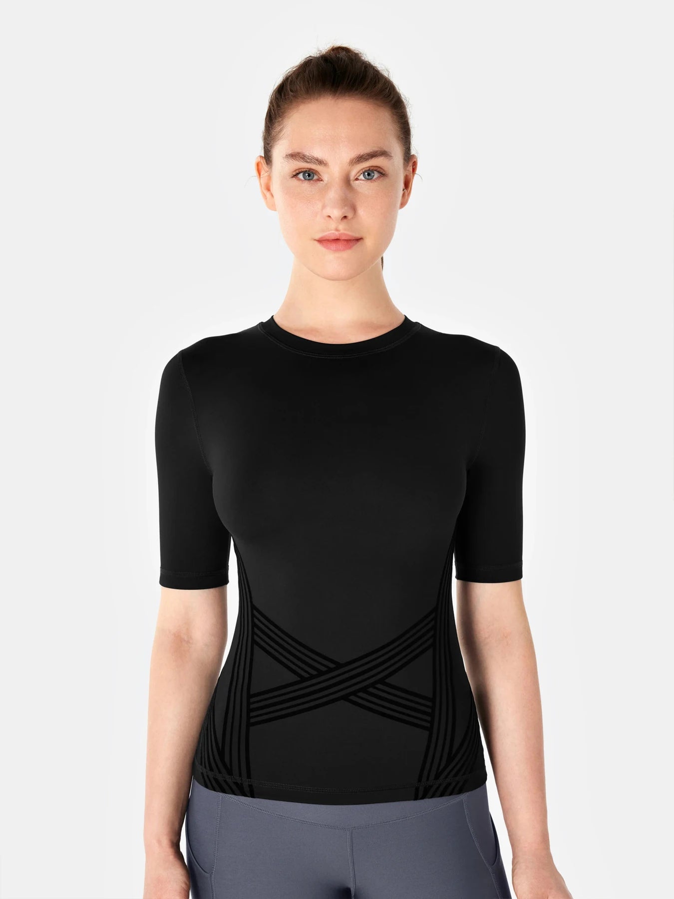 Yoga Fitness Breathable Short Sleeve T-shirt