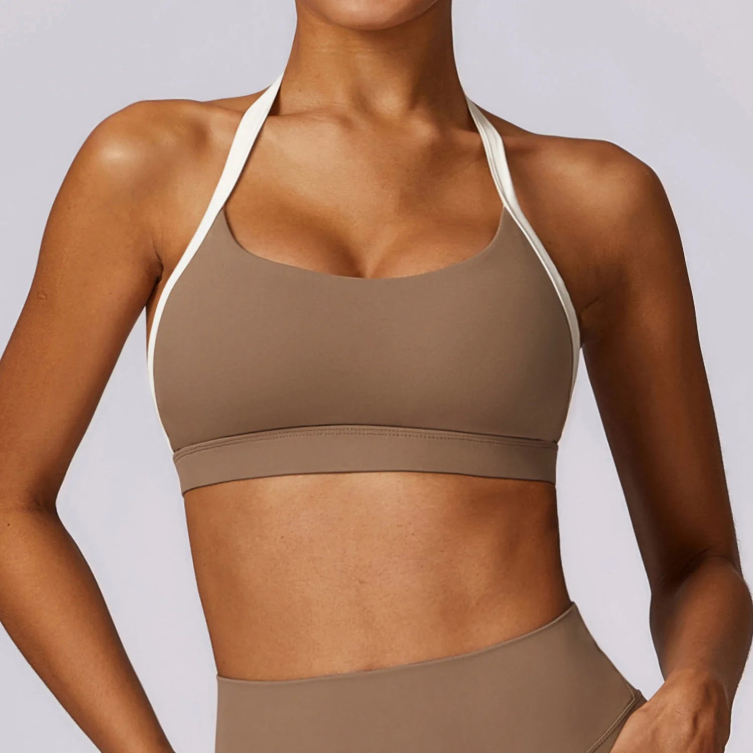 Ctenkevet Women Sport Bra Breathable Yoga Clothes Female Running Sportswear Women Push Up Brassiere Suspend Sports Top Woman Gym