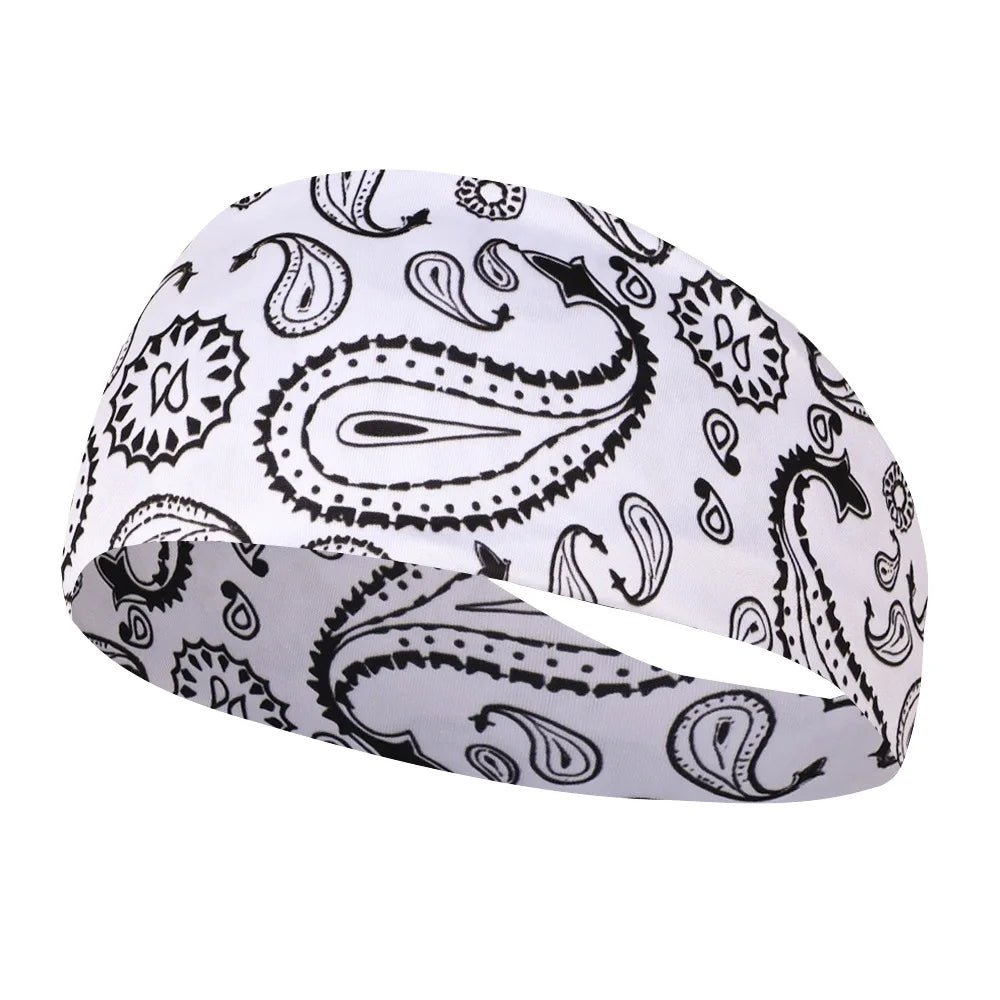 1PC Sports Headband Running Fitness Sweatband Quick-Dry Elastic Absorbent Men Women Cycling Jog Tennis Yoga Gym Hair Bandage