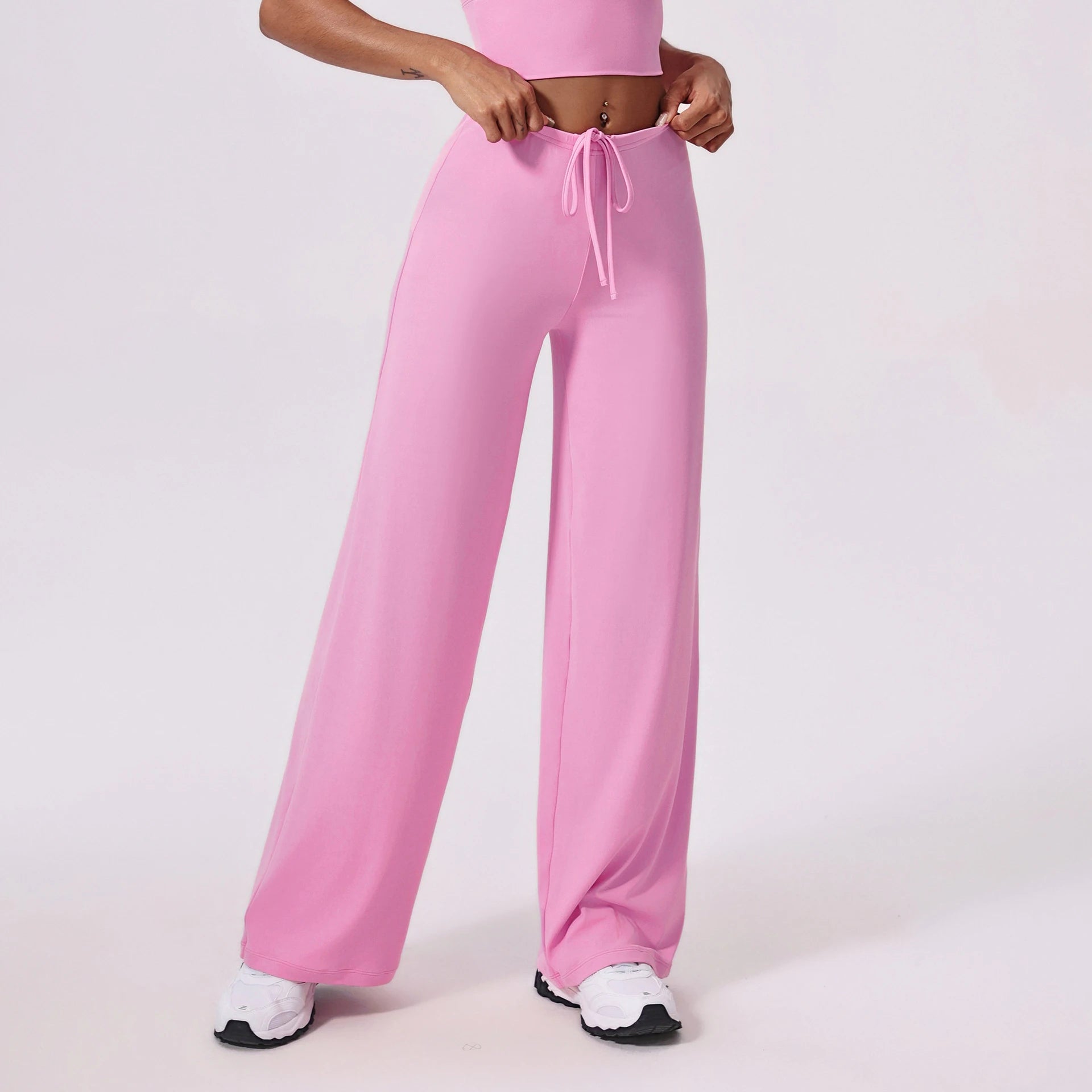 Yoga Wide Leg Pants Women High Waist Flared Leggings Gym Fitness Yoga Pants Workout Runing Women's Control Tummy Sport Leggings