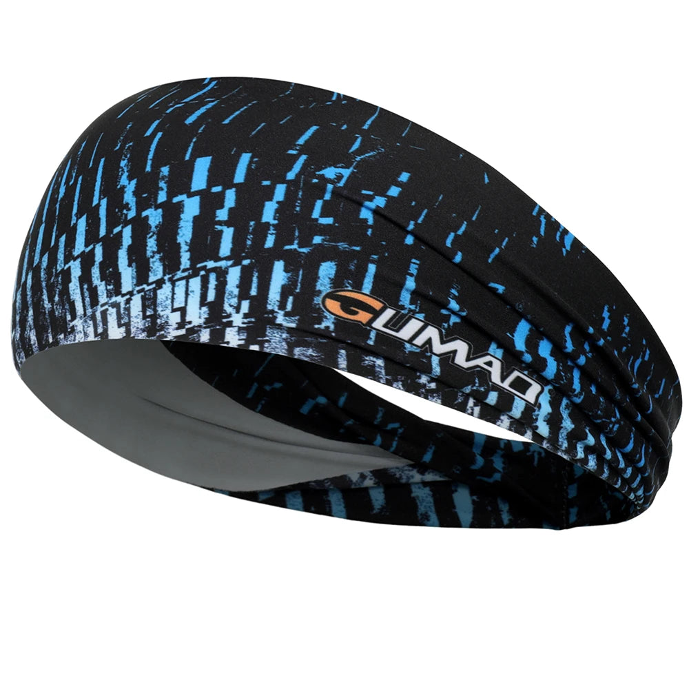 Sport Headbands Sweatband Elastic Yoga Running Hair Band Sweat Bandage Workout Tennis Fitness Jog Basketball Headscarf Men Women