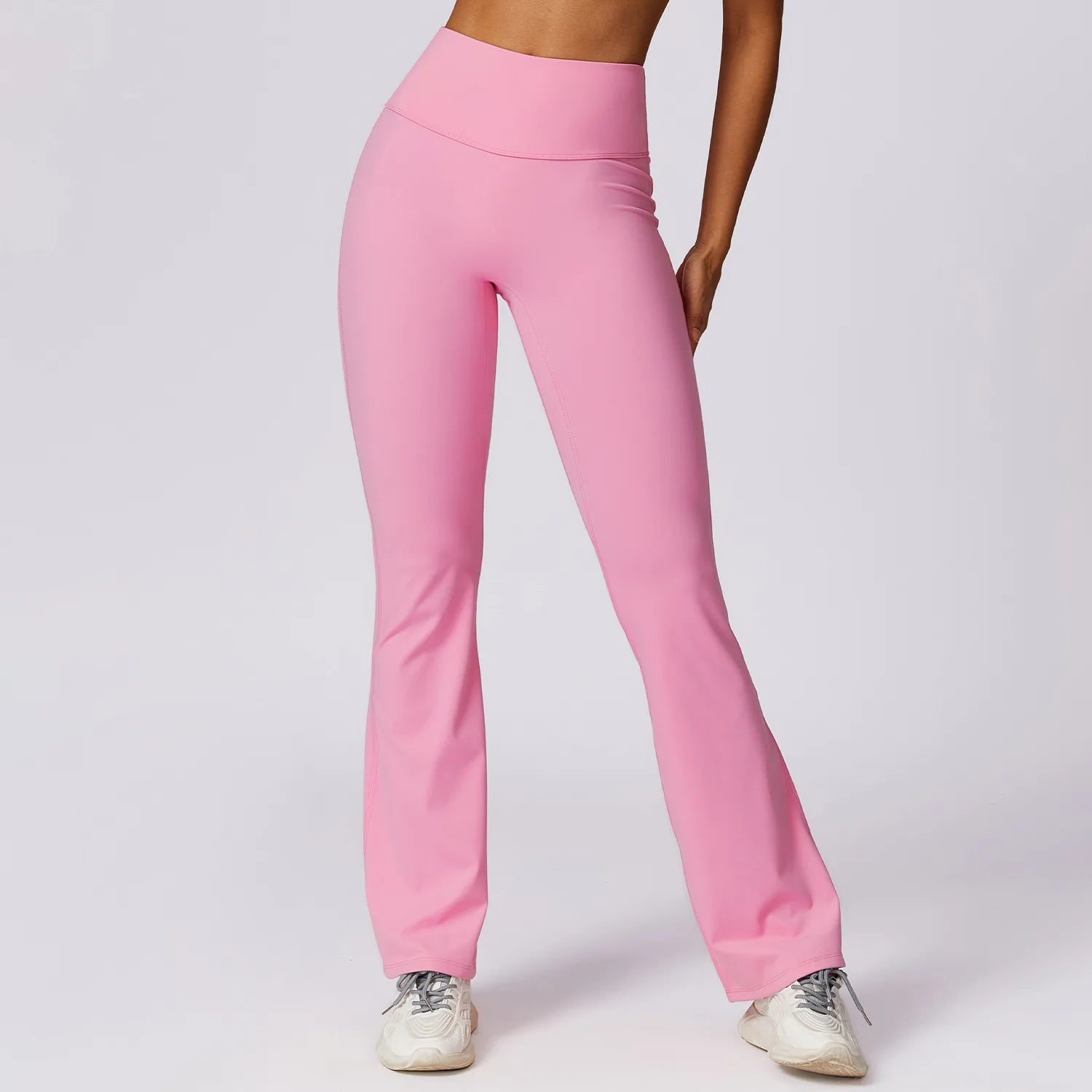 Women's Flared Yoga Pants High Waisted Bootcut Leggings with Tummy Control Wide Leg Dance Fitness Workout Trousers S-XL