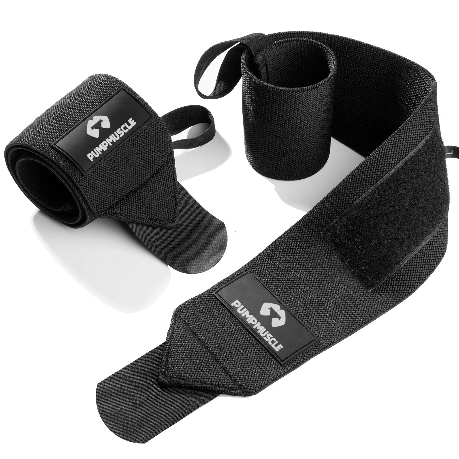1 Pair Wrist Wraps, Bench Press Bar Grip Assist Pads, Dumbbell Hand Straps Suitable For Gym, Weightlifting, Sports