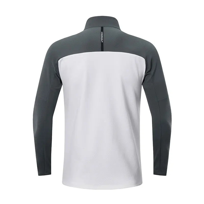 Running Jacket Men Autumn Fitness Clothing Men Gym Jogging Breathable Male Sportswear Quick Dry Sports Coats Men Jackets