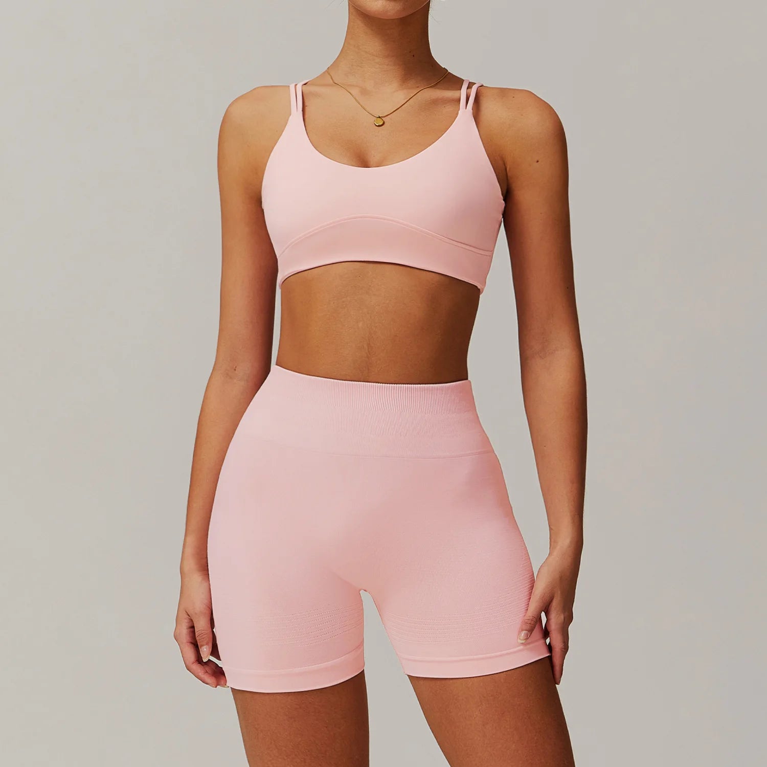 2-piece Casual Sportswear Women Yoga Suit Fitness Clothes Gym Set Women Workout Leggings Female Sports Bra Set