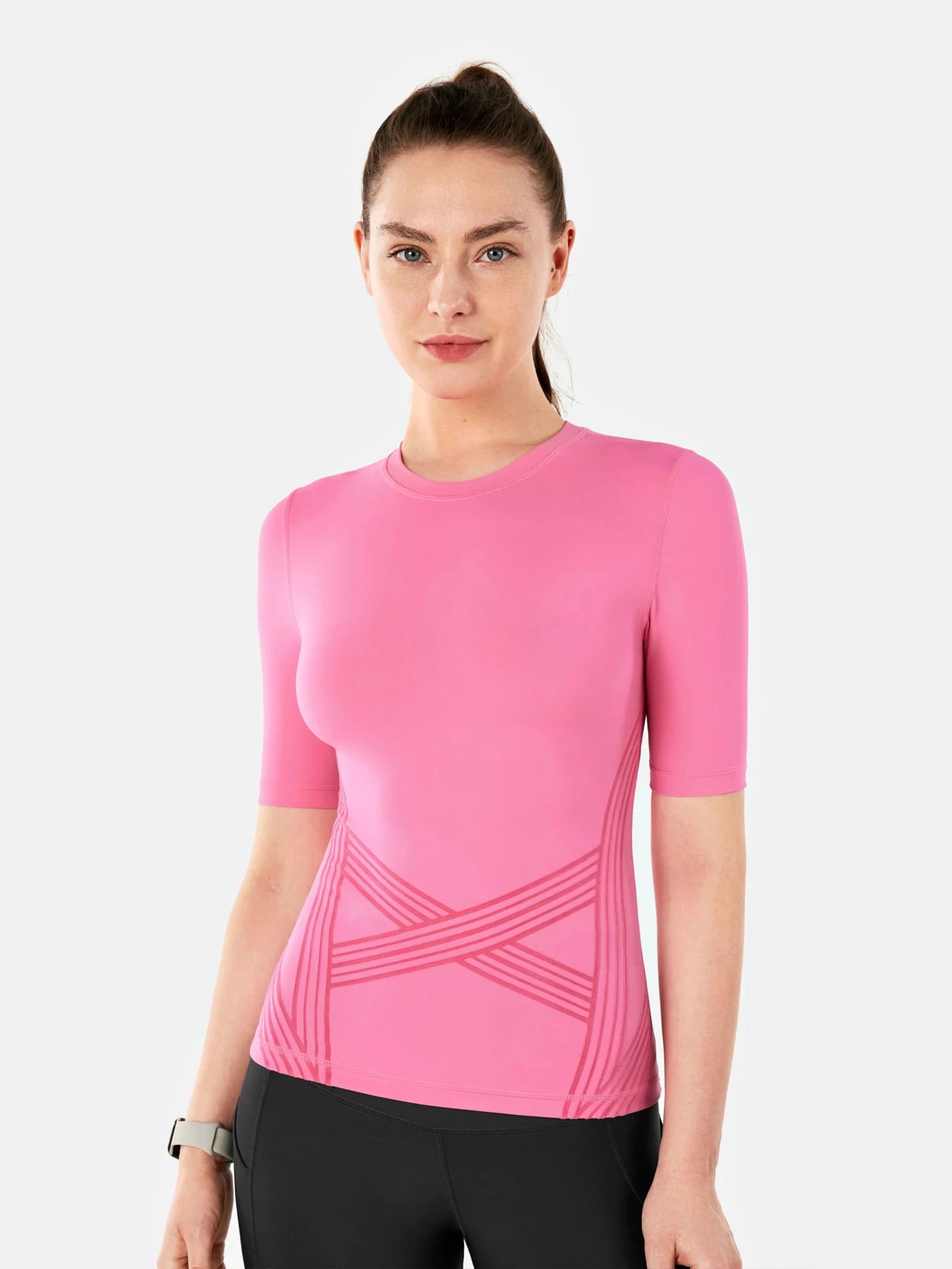 Yoga Fitness Breathable Short Sleeve T-shirt