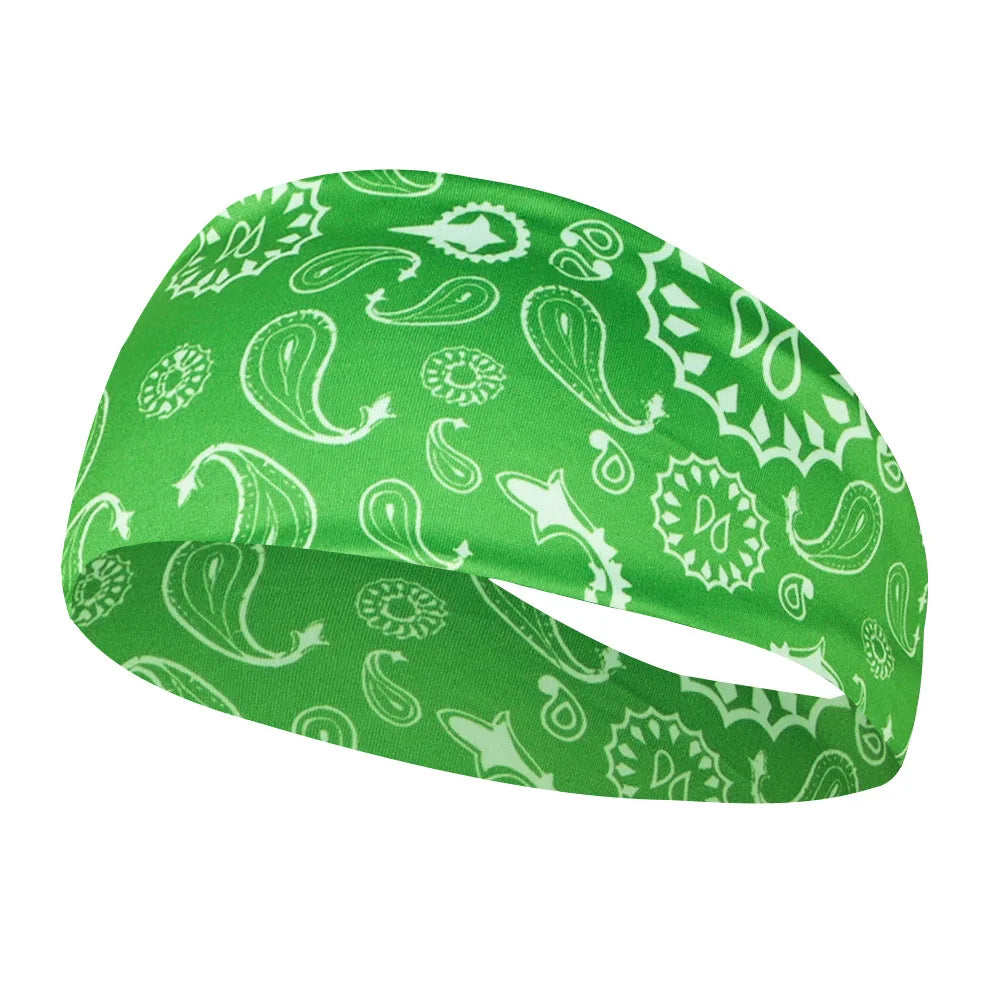 1PC Sports Headband Running Fitness Sweatband Quick-Dry Elastic Absorbent Men Women Cycling Jog Tennis Yoga Gym Hair Bandage