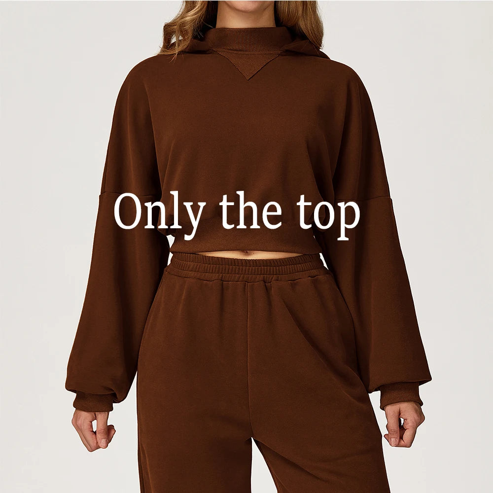 Women Gym Crop Tops Loose Fit Long Sleeve Fitness Sweatshirt Workout Yoga Long Sleeve Female Running Push Up Sports Shirts