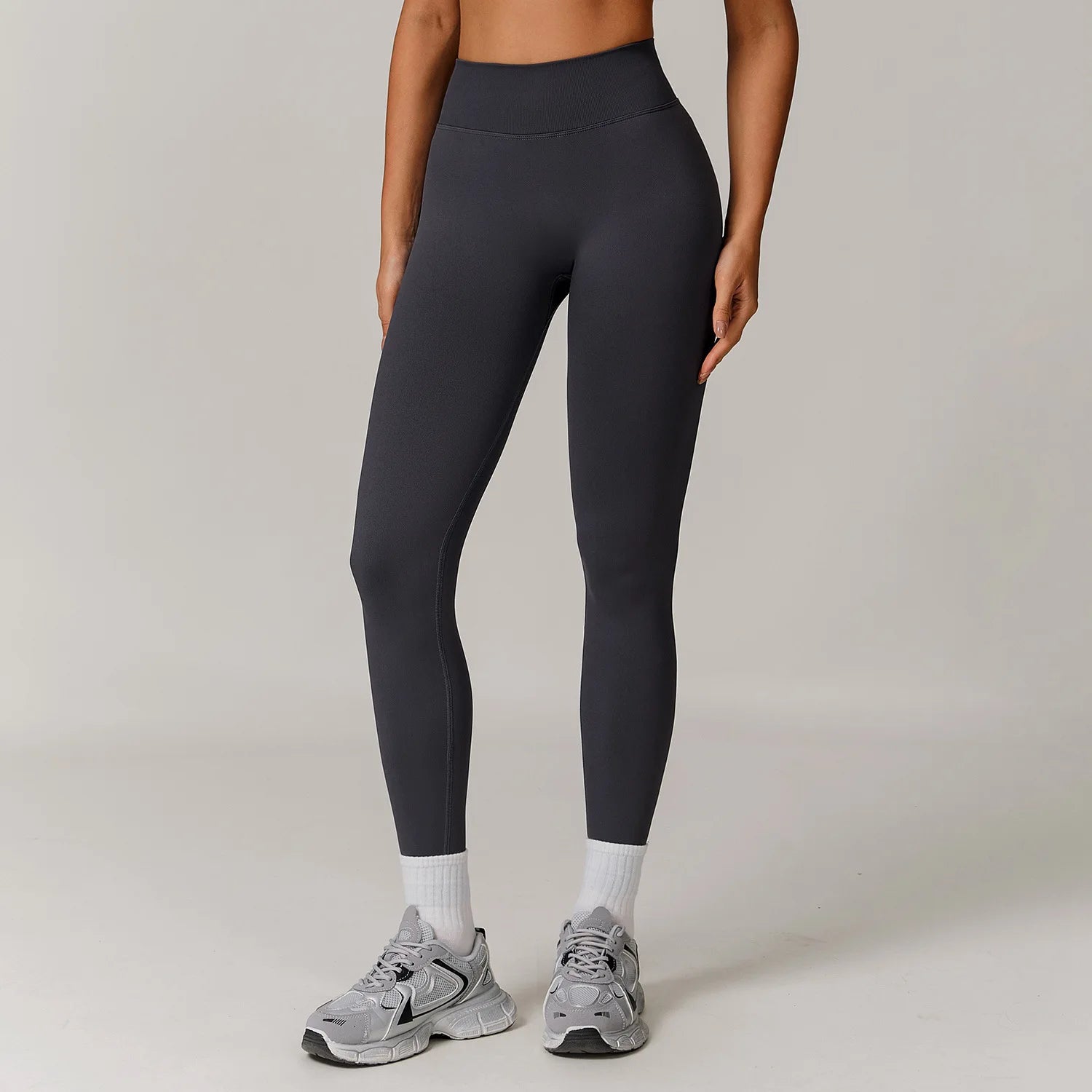 Sexy Seamless Scrunch Legging Pants Raises Butt Sporty Women Gym Fitness Leggings High Waist Leisure Sport Tights Push Up Black
