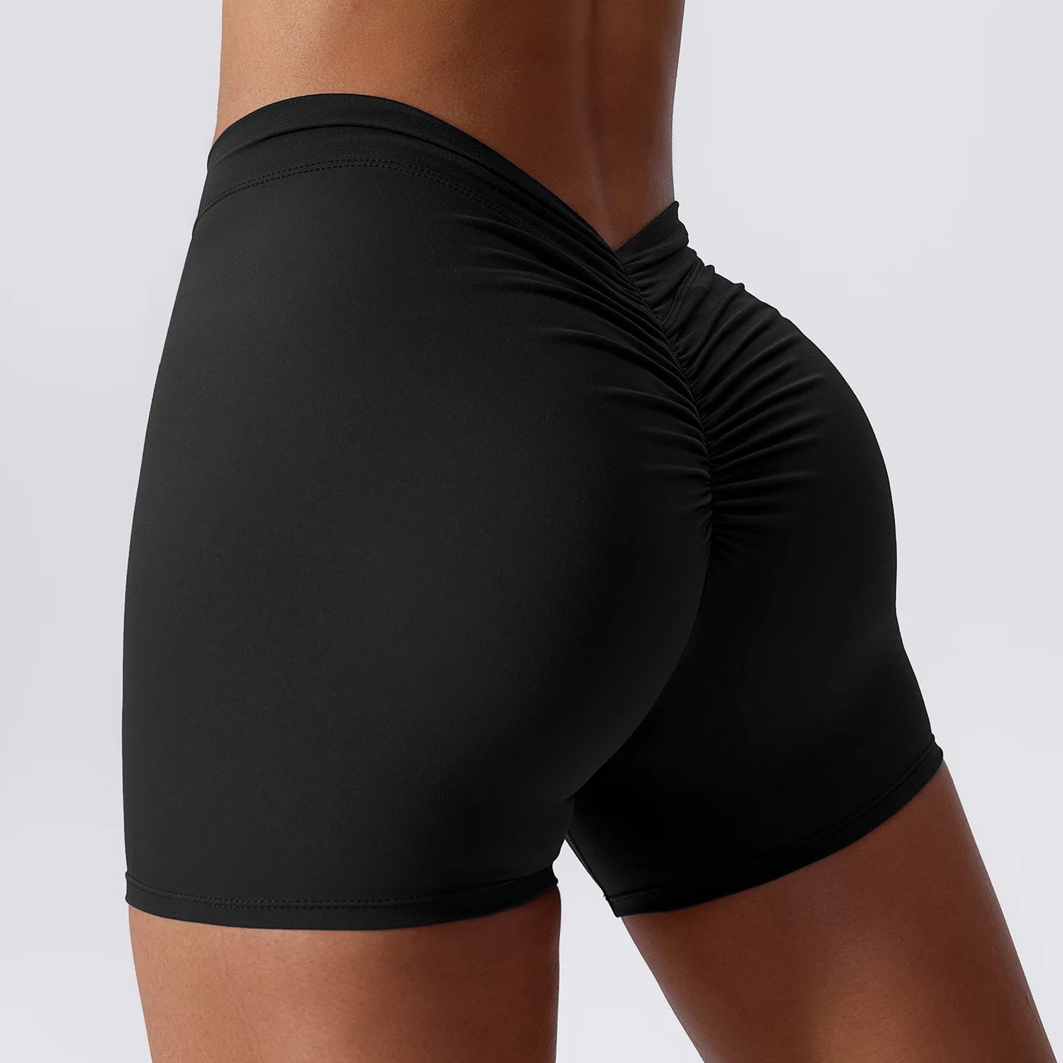Summer Sexy Sports Shorts Women Gym Leggings Women Workout Shorts Cycling Shorts Push Up Yoga Pants V Back Scrunch Butt Shorts
