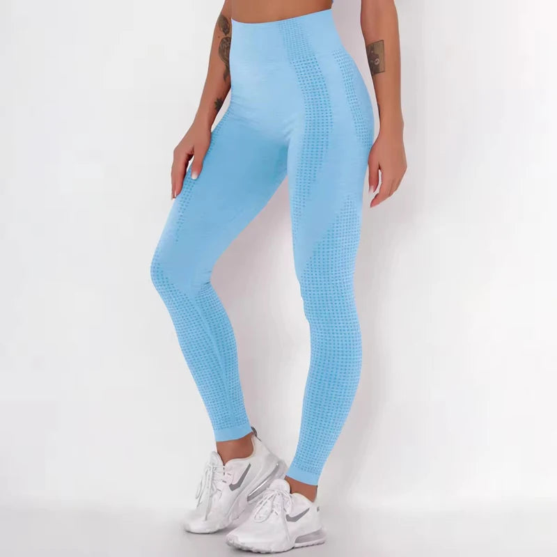 OLOEYER Seamless Leggings Woman High Waist Yoga Pants Sexy Push Up Gym Sport Leggings Slim Stretch Running Training Tights
