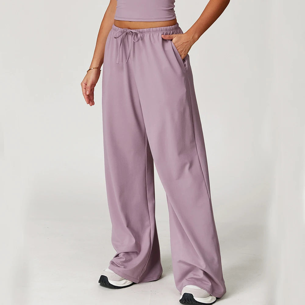 Flare Leggings for Women High Waist Yoga Pants Fitness Stretch Straight leg Pants Yoga Trousers Gym Casual Sports Bell-bottoms